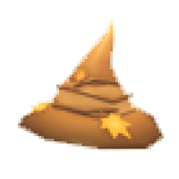 Eco Brown Earth-Wizard Hat - Ultra-Rare from Hat Shop